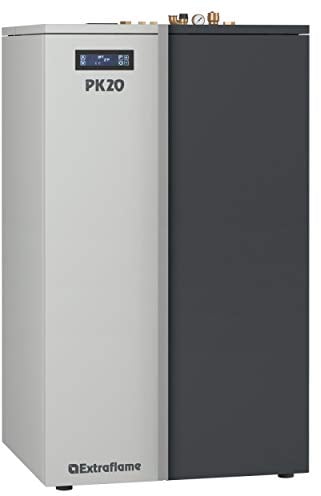 Nordica Extraflame Modello PK 20 - Caldaia a Pellet 20 kW, Controllo Wifi, Pompa Pmw