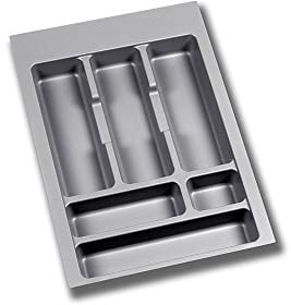Emuca - Range Couvert Ajustable, bac Couverts pour tiroir Largeur de Module 40cm