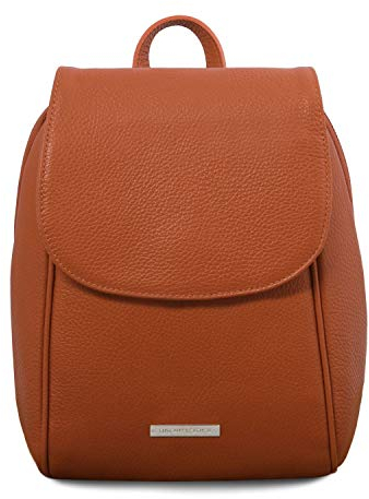 Tuscany Leather TLBag Rucksack aus weichem Leder - TL141905 (Cognac)