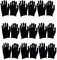 Baumwollhandschuhe 12 Paar Sicherheitshandschuhe, Baumwollhandschuhe, Schutzhandschuhe, Mehrzweckhandschuhe, schwarz, Größe M (dünn) Dünne Handschuhe