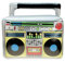 COOLMP Lot de 12 - Ghetto Blaster Gonflable 45x42cm