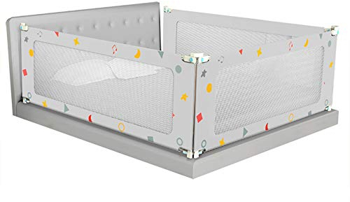 FOGUO Bettgitter, Kinderbettgitter zum vertikalen Heben, Kinderbettgitter Babybettgitter, passend für Kinderbetten, Elternbetten und Alle Matratzen Massivholzbetten