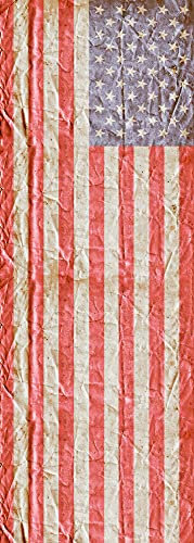 A.S. Création Fototapete modern Rot | Blau USA Wohnzimmertapete 1.00 m x 2.80 m Rot Blau Weiß