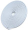 SYOAUTO Car Door Edge Protector White 4M No Glue Car Door Edge Guard Rubber U Shape Car Trim Door Protectors Edge Guards for Most Car