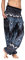 Mienloco Damen und Herren Haremshose Aladinhose Pumphose (L/XL ab 1,70m, Schwarz)