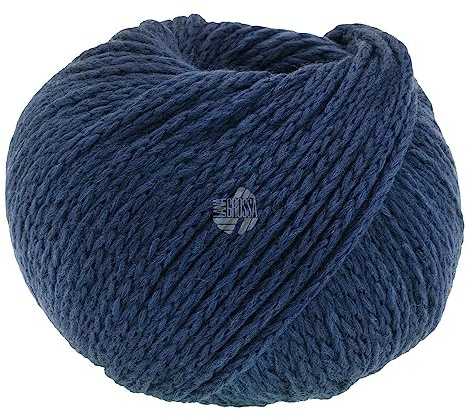 LANA GROSSA Cool Merino Big | Voluminöses Kettengarn aus klassischer Merinowolle | Handstrickgarn aus 90% Schurwolle & 10% Polyamid | 50g Wolle zum Stricken & Häkeln | 90m Garn FB 206