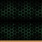 Hexagon Polsterstoff Luxus Honeycomb Stoff von The Yard Abstrakte Geometrische Kunst Dekostoff für Polster und Heimwerkerprojekte Draussen Stoff Grün Schwarz 460x150cm