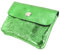 modamoda de - P09 – ital. Portefeuille en cuir pour femme, petit format, vert métallisé, xs