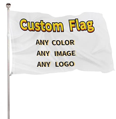 Gudina Personality Flags,Drucken Sie Ihr eigenes Logo Image Design Text,Einseitiger Druck,individuelle Dekorationsgeschenke für den Innen- und Außenbereich-90 * 150CM