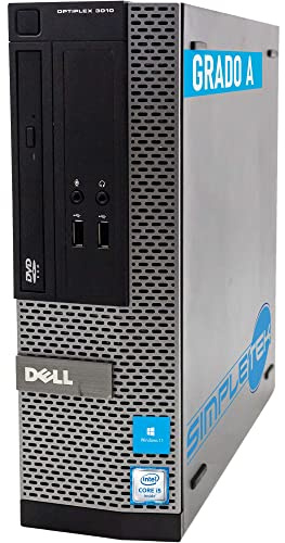 PC Fixo Dell Optiplex 3010 SSF Core i5 3,2GHz | Windows 11 Pro 16GB RAM SSD 480GB HDMI (überholt)