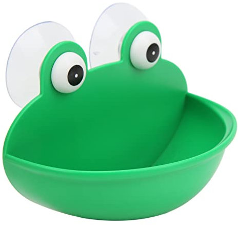 Akozon Wasserfrosch-Lebensraum, Amphibien-Kunststoff, Sicher, Süße Kröte, Aquariumwand mit Saugnäpfen für Frösche, Kröten, Geckos, Kaulquappen, Aquarium, Dekoration, Baum, Kleine Tiere