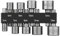 Nut Driver Set, HPHOPE 9 Pcs Socket Spanner Set 5-13mm Socket Bit Adapter 1/4 Inch Hex Shank, Suitable for Any Brand of Hand Drills, Electric Drills, Electric Screwdrivers and Socket Wrench