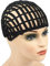 YANTAISIYU 1 Stück Braided Wig Cap Häkeln Braids Mütze Perückenkappen Haarkappe für Perücken Crochet Wig Cap mit Haarkamm Clips
