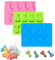 PTaizjjz 3 bandejas de silicona divertidas para cubitos de hielo, moldes de silicona reutilizables para el día de San Valentín, whisky, fiesta, pastel de chocolate de cumpleaños, decoración de