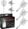 Mission Force 90 Clear NO6 - Dart Flights Short