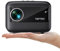 TOPTRO Mini Beamer Full HD 1080P 12000 Lumen 5G WiFi Bluetooth Heimkino für Handy, Tragbarer Beamer mit 240 Display, Kompatibel mit TV und Smartphone