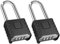 2 PCS Long Cadenas Code 4 Chiffres, Diyife 52mm Cadenas Extérieur Etanche, Robuste & Antivol, 8mm Loquet Cadenas à Combinaison, Exterieur Serrure Porte de Garage, pour Jardins, Cours, Porte, Casier