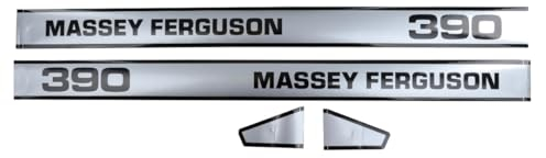Aufkleber-Set für Landmaschinen Massey Ferguson 390