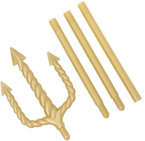 TOGEVAL Dreizackiges als Stütze Kostüm Mistgabel Dämon Heugabel Mistgabel Kostüm Halloween deko Party Dekoration Spielzeug Halloweenkostüm Teufelsgabel Party-Pitchgabel Plastik