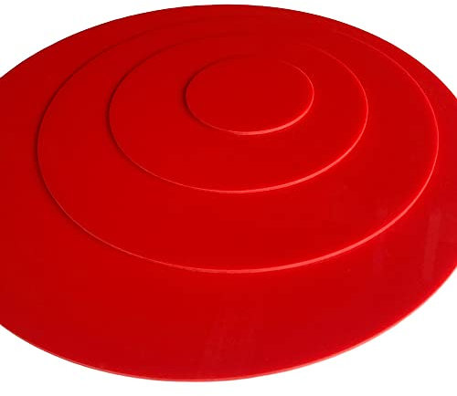 ROND ACRYLIQUE ROUGE 51 CM. PLAQUE ACRYLIQUE COLORÉE FORME CIRCULAIRE. DISQUES PLASTIQUE COLORÉ. CERCLE ACRYLIQUE 3MM ÉPAISSEUR. ROND ACRYLIQUE TRAVAUX MANUELS. FEUILLE ACRYLIQUE RONDE COLORÉE.