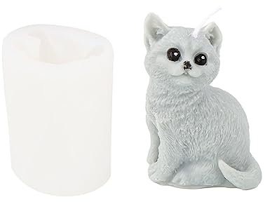 Molde de silicona 3D para mascotas, para hacer magdalenas, chocolate, artesanía