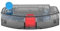 TYRLBDXS Accessori di Ricambio for Contenitore Polvere/Polvere for Robot, compatibili con Lefant M1 U180/ OKP-K8