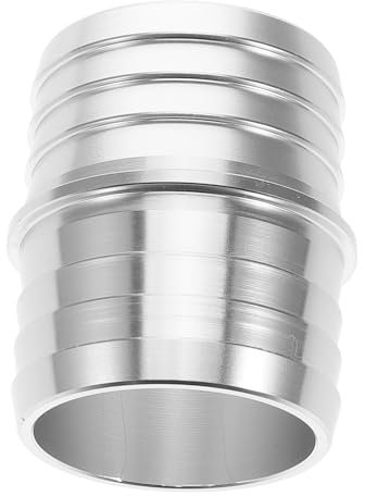 Amosfun adattatore tubo radiatore sostituzione raccordo dell'accoppiatore del tubo termosifone auto tubo flessibile connettore del radiatore connettore tubo radiatore alluminio Argento
