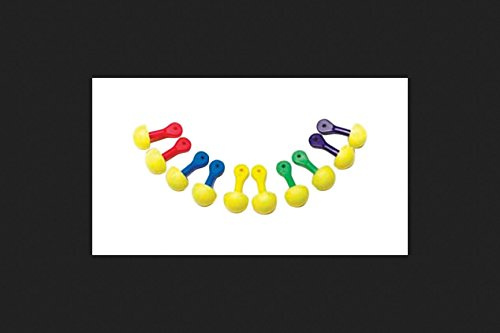Aearo E-a-r Express Pod Plugs W/Color Grips Multicolor - Model 321-2200 - Box of 100