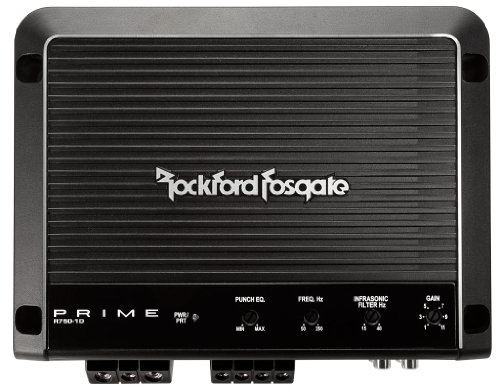 Rockford Fosgate R750-1D Prime 750W Class-D Mono Car Amplifier