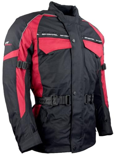 ROLEFF RACEWEAR Textil- Motorradjacke Reno Herren CE Protektoren Regenmembrane Belüftung