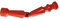 SITZPLATZ® 65047 2 Universal Montageschlüssel für WC-Sitz | Installations-Werkzeug für Toilettensitz | Toilettendeckel | Rot | Befestigung