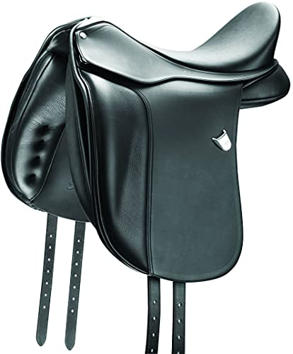 Bates Dressursattel Klassik schwarz 17,5''