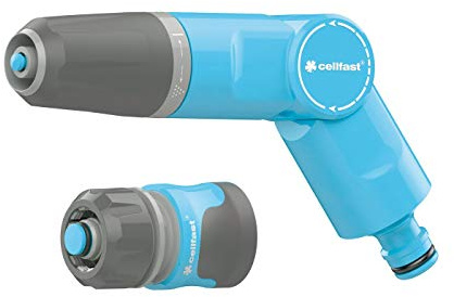 Cellfast Satz mit einfacher, hochwertiger, ergonomischer Spritze VARIANT cellPRO™ 1/2 - 5/8 aus ABS-Kunststoff mit stufenloser Regulierung, 50-740
