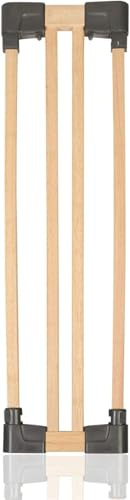 Safetots Barrière et parc de jeux multiPanneaux en Bois, Panneau d'Extension, Naturel, Bois, 20cm, Extension pour barrière ou parc de jeux