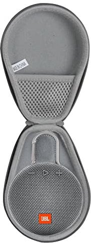 Hermitshell Hart Reise Fall für JBL Clip 3 Bluetooth Lautsprecher (Grau)