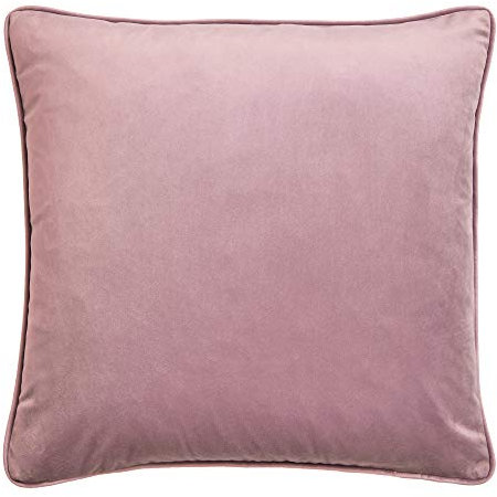 Laurence Llewelyn-Bowen Montrose-Samt-Kissen, gefüllt, 43 x 43 cm, Blush