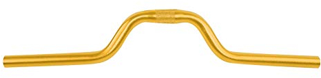 Keenso Fahrradlenker, Mountainbike-Lenker aus Aluminiumlegierung für Fahrradzubehör 25,4 mm * 520 mm(golden)