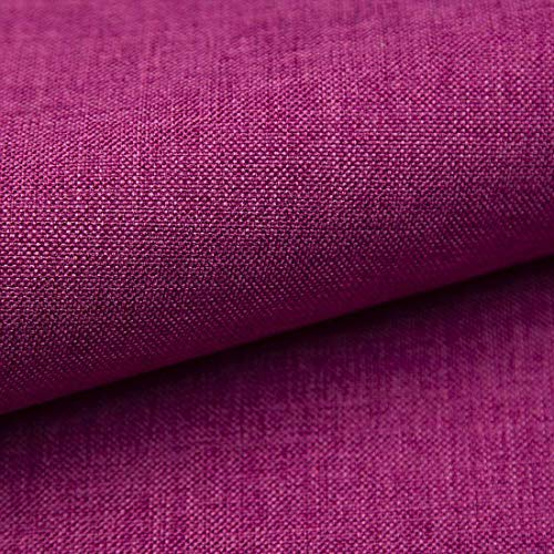 Heko Panels Stoff Meterware Torino Stoffe Zum Nähen Möbelstoff Polsterstoff Möbelstoffe Bezugsstoff Für Möbel Stühle Ecksofa Eckbank Sofa Blickdicht 10 Meter Rosa Magenta