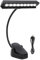 LiebeWH Notenpultleuchte LED Clip-On Notenpultleuchte Verstellbarer Hals Professionelle USB-Notenpultlampe