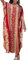 Bsubseach Robe de Plage Caftan Femme Grande Taille Kaftan Maxi Longue Tunique Bohème Boho à Manches Courtes Djellaba Eté Boubou Kimono Pareo Rouge