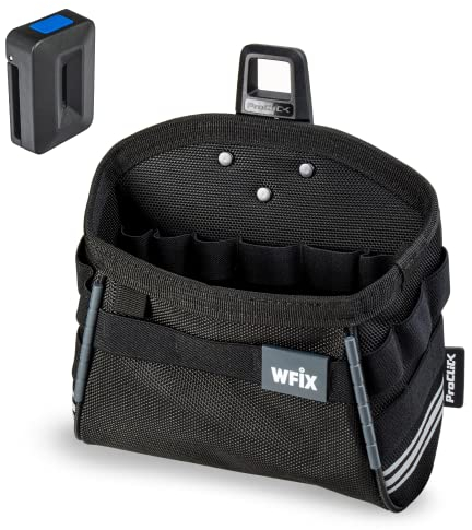 ProClick Tool-Pouch L 16 inkl. ProClick Holder - Profi Gürtel-Werkzeugtasche aus Hochbelastbarem Synthetikgewebe - Nageltasche Dachdecker - mittelgroße Werkzeugtasche | von Wfix