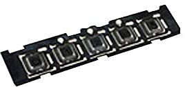 FRANKE 133.0047.776 Steuerung Tastensatz für Dunstabzugshauben/Bedienelement - Schwarz - Wandmontage