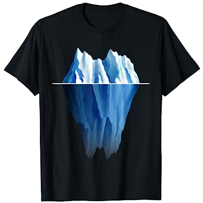 Magnifique Iceberg dans l'eau T-Shirt