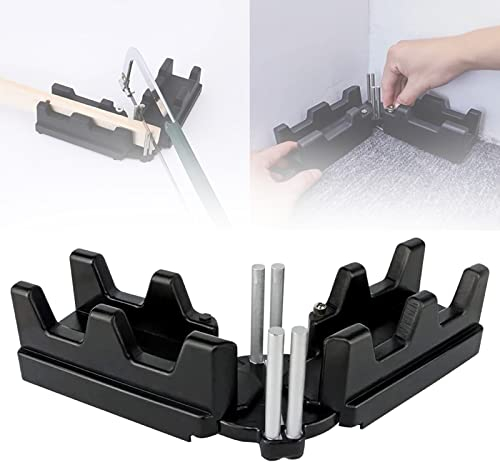 2-in-1 Mitre Measuring Cutting Tool, Measuring and Sawing Mitre Angles Cutting Tool, Precise Miter Saw Protractor 85-180°Bevels Cutting Tool Miter Gauge Woodworking Tool