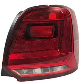 HZ-DESIGN Rückleuchte Heckleuchte Rücklicht Rechts abgedunkelt kompatibel mit Polo 6C 6R Facelift 02/14-11/17