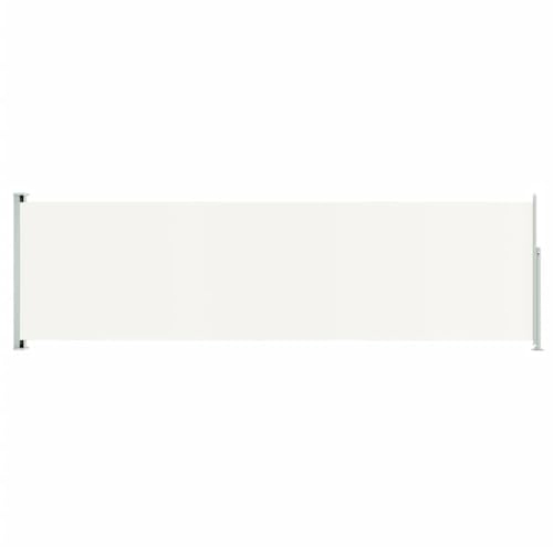 vidaXL Tenda da Sole Laterale Retrattile per Patio 180x600 cm Crema