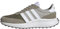 adidas Herren Run 70s Lifestyle Running Shoes Schuhe, Olive/Cloud White/Silver Pebble, 40 2/3 EU