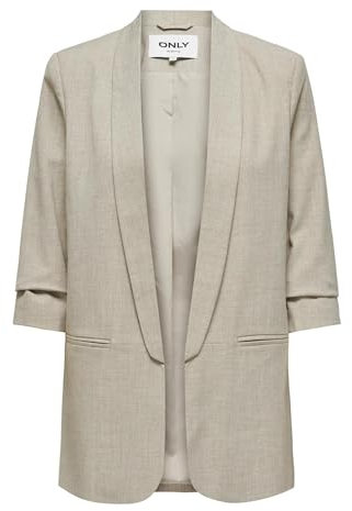 ONLY Blazer ONLELLY pour Femme, White Pepper, 42