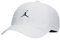 Nike Unisex Jordan Club Unstructured Jumpman Baseballkappe, White/Black, M/L