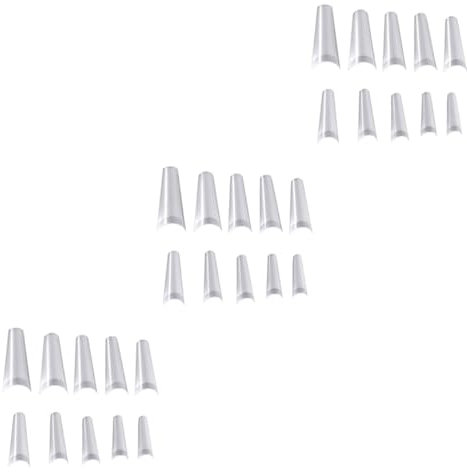 Healeved 1500pièces Faux Pour Manucure Accessoires De Nail Art Couleur Naturelle Pour Affichage Et Pratique